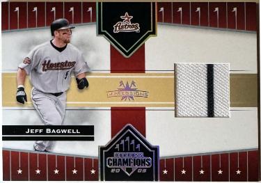 Jeff Bagwell 2005 Donruss Champions Jersey Relic Card #105 (Houston Astros)-Powers Sports Memorabilia