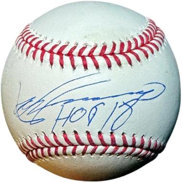 Vladimir Guerrero Autographed Rawlings Official Major League Baseball w/ HOF 18- JSA (AL MVP/Expos/Angels)-Powers Sports Memorabilia
