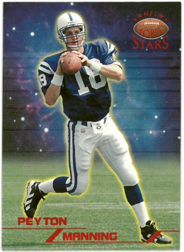 Peyton Manning 1998 Topps Stars Rookie Card (RC) #67- /8799 (Indianapolis Colts)-Powers Sports Memorabilia