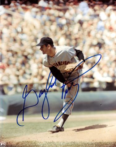 Gaylord Perry Autographed San Francisco Giants MLB Licensed 8x10 Photo- COA (HOF)-Powers Sports Memorabilia
