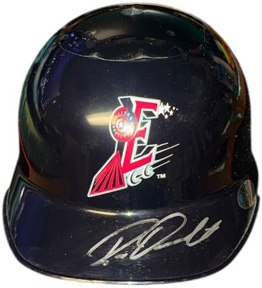 Roy Oswalt Autographed Round Rock Express Mini Batting Helmet- Just Memorabilia Holo-Powers Sports Memorabilia