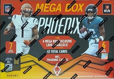 2025 Panini Phoenix Football Mega Box Factory Sealed 6P/7CPP (Pyramid Parallels)-Powers Sports Memorabilia