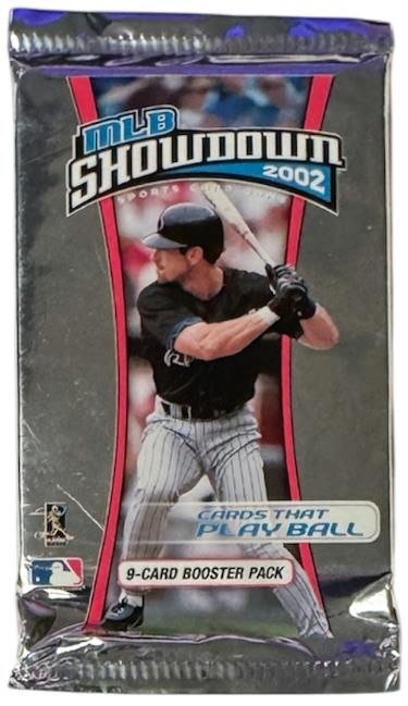 2002 MLB Showdown Factory Sealed Booster Pack 9CPP - NEW/WOC-Powers Sports Memorabilia