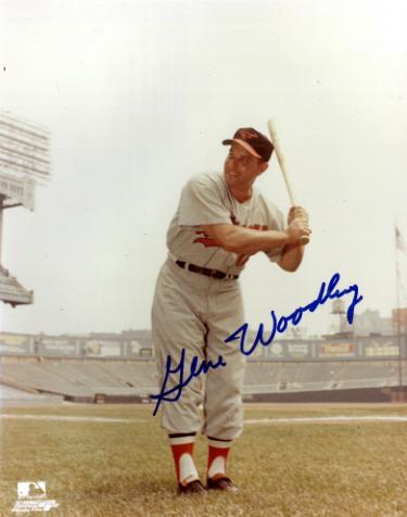 Gene Woodling Autographed Baltimore Orioles MLB Licensed 8x10 Photo imperfect- COA-Powers Sports Memorabilia