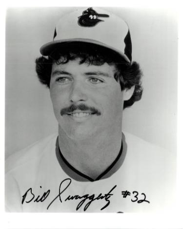 Bill Swaggerty Autographed Baltimore Orioles 8x10 Photo imperfect - COA/Show Ticket-Powers Sports Memorabilia