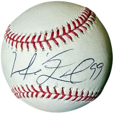 Manny Ramirez Autographed Official Rawlings OML Major League Baseball- Beckett Review-Powers Sports Memorabilia