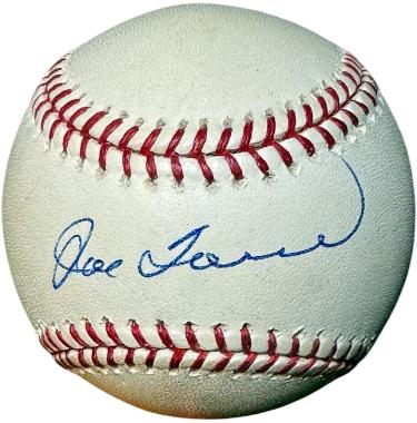Joe Torre Autographed Rawlings Official Major League OML Baseball minor tone- COA-Powers Sports Memorabilia