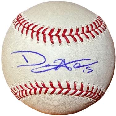 Dan Haren Autographed Rawlings Official Major League Baseball #15-COA (Beat 30 Teams)-Powers Sports Memorabilia