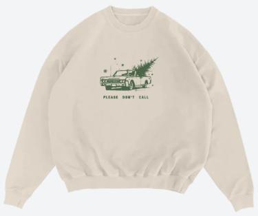Bleachers, Please Do Not Call! Crewneck Sweatshirt Medium/Sand ?Çô Brand New/Factory Sealed/Indie Pop-Powers Sports Memorabilia