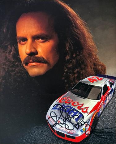 Kyle Petty Autographed NASCAR Racing Coors Light 8x10 Photo- COA - CTBL_045248-Powers Sports Memorabilia