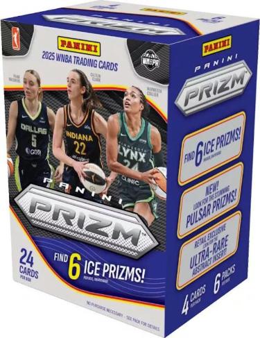 2025 Panini Prizm WNBA Basketball Blaster Box- 6PK/4CPP/24CPB New/Factory Sealed-Powers Sports Memorabilia
