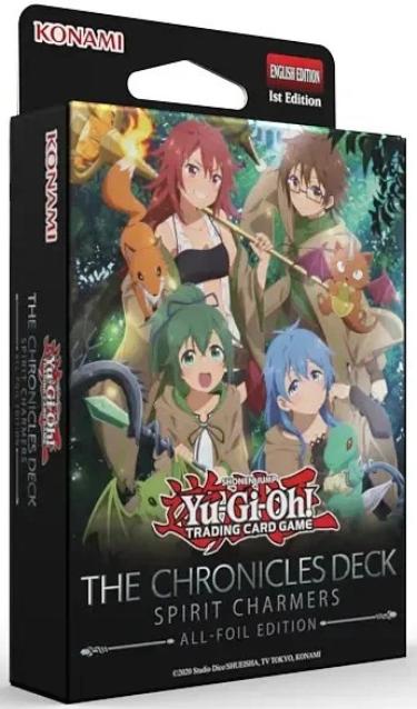 2020 Yu-Gi-Oh! The Chronicles Deck: Spirit Charmers All-Foil Edition- New/Sealed-Powers Sports Memorabilia
