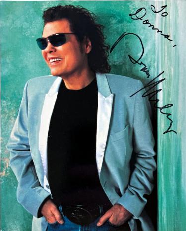 Ronnie Milsap Autographed 8x10 Photo To Donna imperfect - COA (Pop/Country Music HOF)-Powers Sports Memorabilia