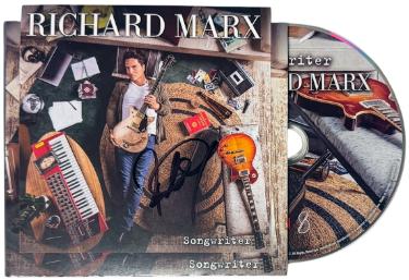 Richard Marx Autographed 2024 Songwriter 4.75x4.75 Art Card Insert/CD/Booklet - COA