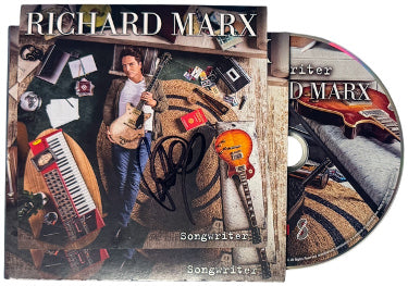 Richard Marx Autographed 2024 Songwriter 4.75x4.75 Art Card Insert/CD/Booklet - COA - CTBL_045323-Powers Sports Memorabilia