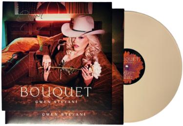 Gwen Stefani Autographed 2024 Bouquet 11.5x11.5 Art Card/Album Cover/LP/Vinyl/Record - COA-Powers Sports Memorabilia