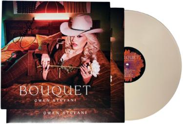 Gwen Stefani Autographed 2024 Bouquet 11.5x11.5 Art Card/Album Cover/LP/Vinyl/Record - COA - CTBL_045325-Powers Sports Memorabilia