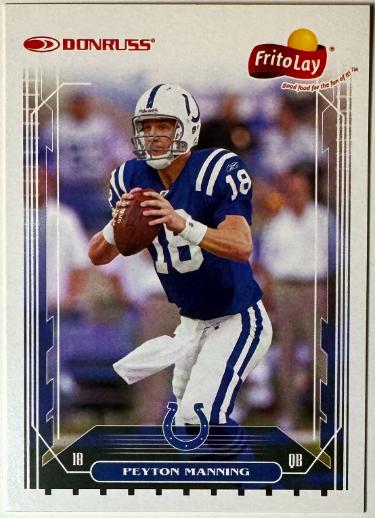 Peyton Manning 2006 Donruss Frito Lay Card #3 (Indianapolis Colts/HOF/SB MVP)-Powers Sports Memorabilia