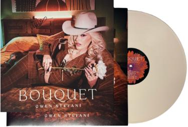 Gwen Stefani Autographed 2024 Bouquet 11.5x11.5 Art Card/Album Cover/LP/Vinyl/Record - COA - CTBL_045385-Powers Sports Memorabilia