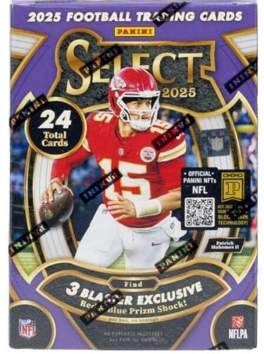 2025 Panini Select NFL Football Blaster Box- 6PK/4CPP/24CPB - New/Factory Sealed-Powers Sports Memorabilia