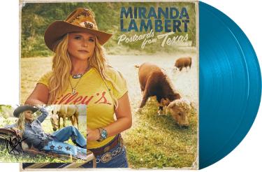Miranda Lambert Postcards From Texas Autographed 4x 6 Art Insert/Double LP/Vinyl/Record- COA - CTBL_045517-Powers Sports Memorabilia