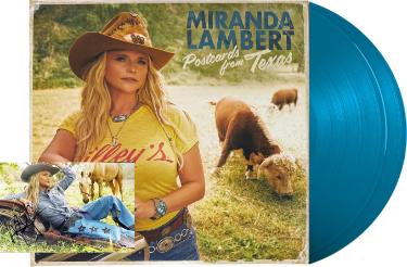 Miranda Lambert Postcards From Texas Autographed 4x 6 Art Insert/Double LP/Vinyl/Record- COA - CTBL_045518-Powers Sports Memorabilia