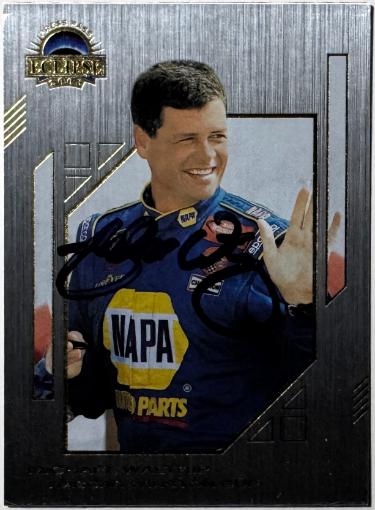 Michael Waltrip Autographed 2003 Press Pass Eclipse NASCAR On Card Auto #P13- COA-Powers Sports Memorabilia