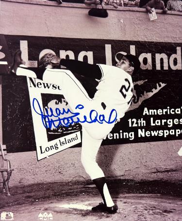 Juan Marichal Autographed San Francisco Giants MLB 8x10 Photo-COA (HOF/Dominican Dandy) - CTBL_045570-Powers Sports Memorabilia