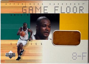 Antoine Walker 2000-01 Upper Deck Hardcourt Game Floor Card #AW-F (Boston Celtics)-Powers Sports Memorabilia