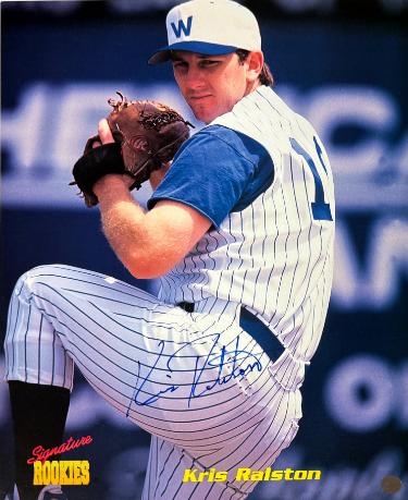 Kris Ralston Autographed Signature Rookies 8x10 Photo- Signature Rookies Hologram/COA (Royals/Wilmington Blue Rock)-Powers Sports Memorabilia