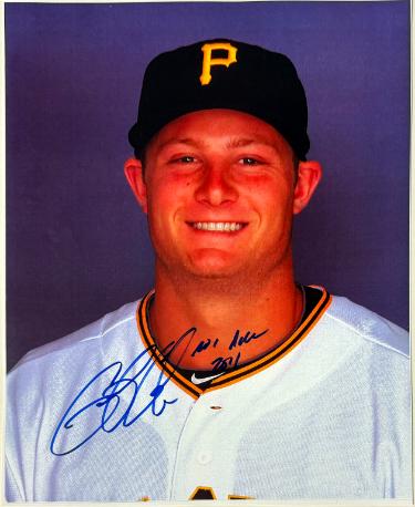 Gerrit Cole Autographed Pittsburgh Pirates 8x10 Photo RD1 Pick 2011 imperfect- COA-Powers Sports Memorabilia