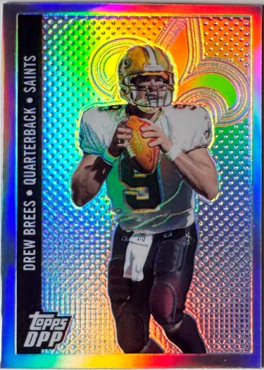 Drew Brees 2006 Topps DPP Chrome Refractor Card #93 (New Orleans Saints/HOF/SB MVP-CHAMP)-Powers Sports Memorabilia