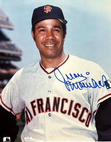 Juan Marichal Autographed San Francisco Giants MLB 8x10 Photo imperfect- COA (HOF)-Powers Sports Memorabilia