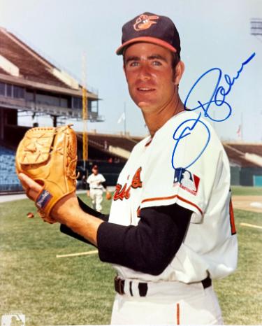 Jim Palmer Autographed Baltimore Orioles MLB Licensed 8x10 Photo imperfect- COA (HOF/3XCY/6X AS)-Powers Sports Memorabilia