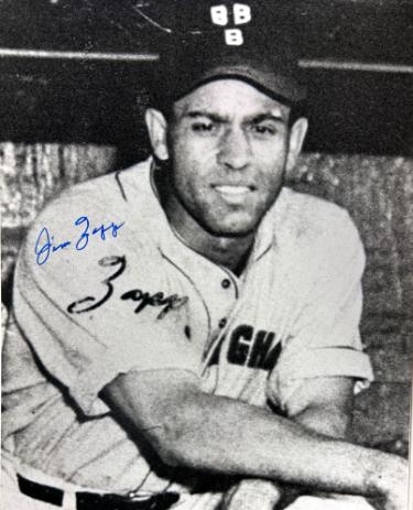 Jim Zapp Autographed Birmingham Black Barons Negro League B&W 8x10 Photo- COA-Powers Sports Memorabilia