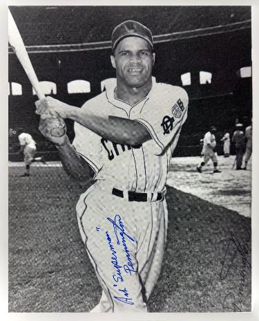 Art Superman Pennington Autographed Chicago American Giants 8x10 Photo- COA & Ticket-Powers Sports Memorabilia