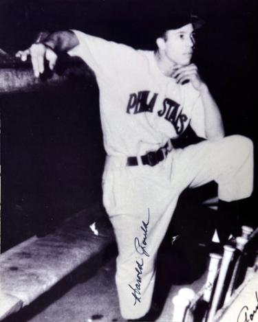 Harold Gould Autographed Philadelphia Stars Negro League 8x10 Photo imperfect- COA-Powers Sports Memorabilia