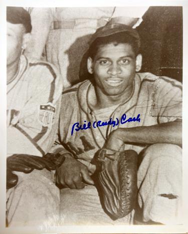 Bill (Ready) Cash Autographed Philadelphia Stars Vintage B&W 8x10 Photo imperfect- COA-Powers Sports Memorabilia