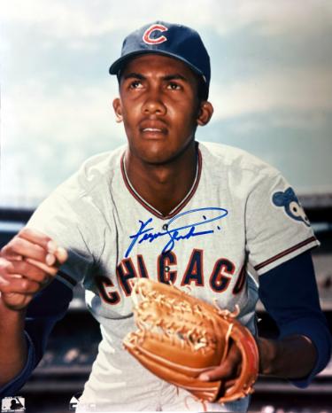 Fergie Jenkins Autographed Chicago Cubs MLB 8x10 Photo imperfect- COA (HOF)-Powers Sports Memorabilia