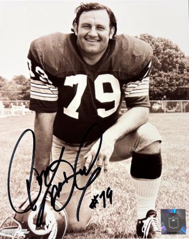 Ron McDole Autographed Washington Redskins NFL Licensed 8x10 Photo - COA/Show Ticket-Powers Sports Memorabilia