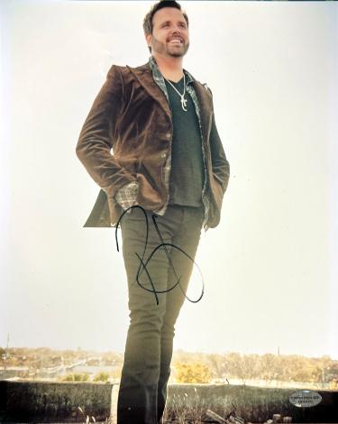 Randy Houser Autographed 8 x 10 Photo Minor Dings- COA/Hologram (Country Music)-Powers Sports Memorabilia