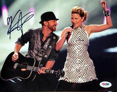 Kristian Bush Autographed Sugarland Band 8x10 Photo ?Çô PSA #V16550 (Country Duo)-Powers Sports Memorabilia