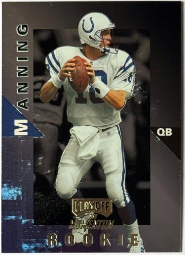Peyton Manning 1998 Playoff Momentum Hobby Rookie Card #98 (Indianapolis Colts/HOF)-Powers Sports Memorabilia