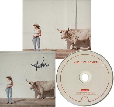 Kacey Musgraves Autographed 2026 Middle Of Nowhere 4.75x4.75 Art Card w/ Album/CD- COA - CTBL_046076-Powers Sports Memorabilia