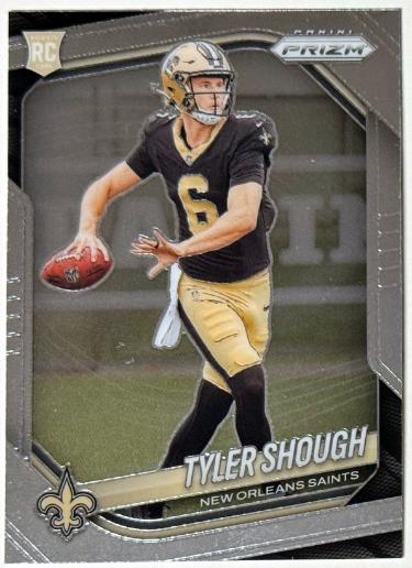 Tyler Shough 2025 Panini Prizm Rookies Card (RC) #327 (New Orleans Saints)-Powers Sports Memorabilia