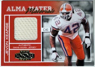 Jevon Kearse 2001 Playoff Honors Alma Mater Materials Card #AM11 (Florida Gators)-Powers Sports Memorabilia