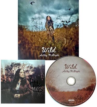 Ashley McBryde Autographed 2026 Wild 4x4 Art Card w/ Album Cover/CD & Case-NEW- COA