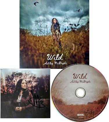 Ashley McBryde Autographed 2026 Wild 4x4 Art Card w/ Album Cover/CD & Case imperfect-NEW- COA-Powers Sports Memorabilia