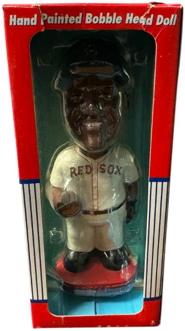 Pedro Martinez Boston Red Sox Hand Painted Bobblehead -New w/ Box Dings-Powers Sports Memorabilia