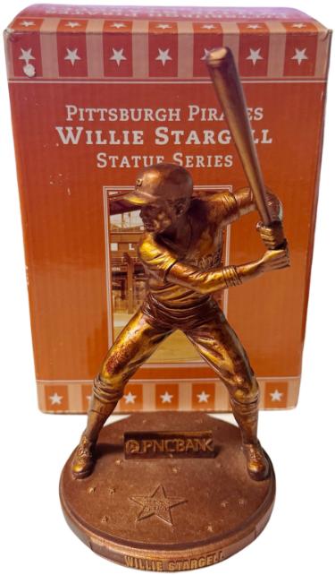 Willie Stargell Statue Series Figurine Pittsburgh Pirates 2005 PNC Park Stadium Giveaway- NIB-Powers Sports Memorabilia